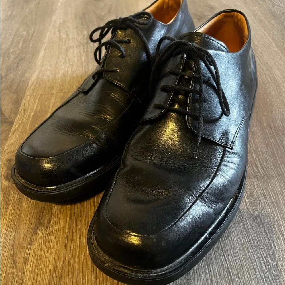 Bostonian men’s black‎ oxford Dress Shoes size 11 EUC GUC